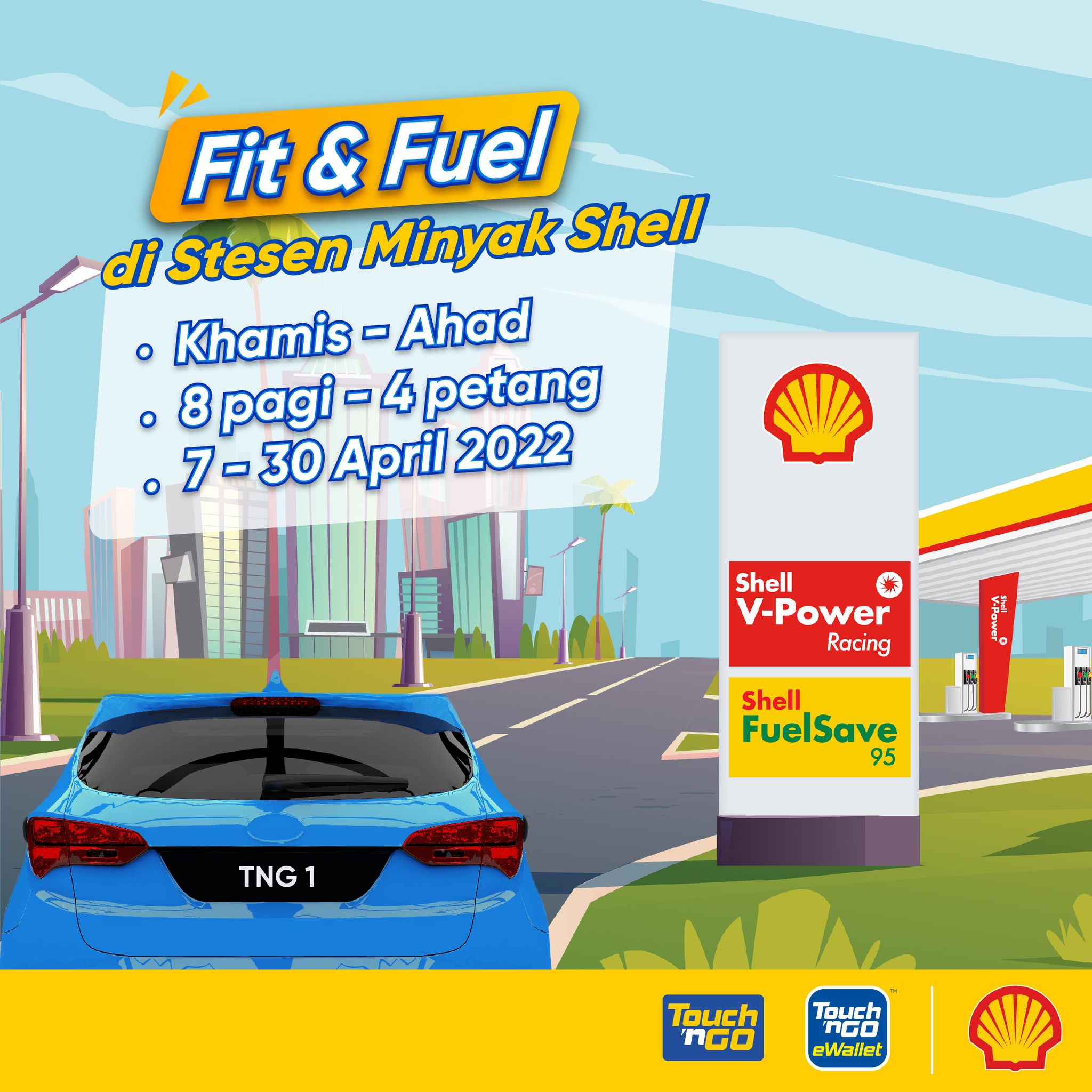 Jom datang ke 5 stesen Shell... - Touch 'n Go Malaysia | Facebook