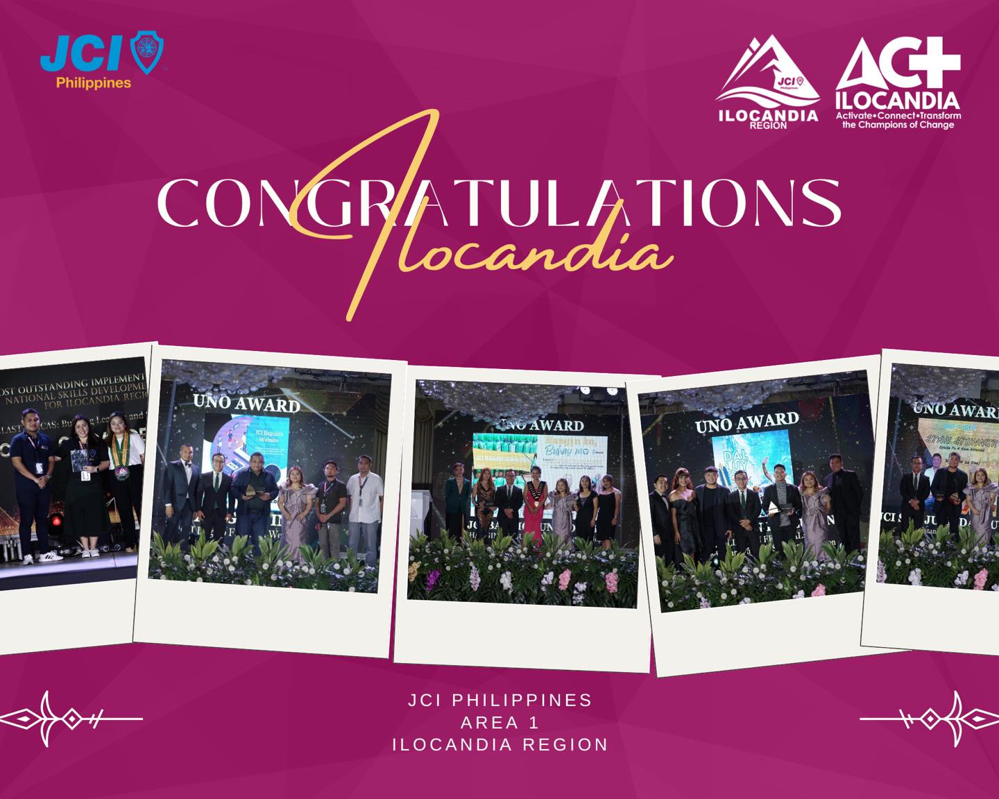 The JCI Area One... - JCI Philippines-Ilocandia Region