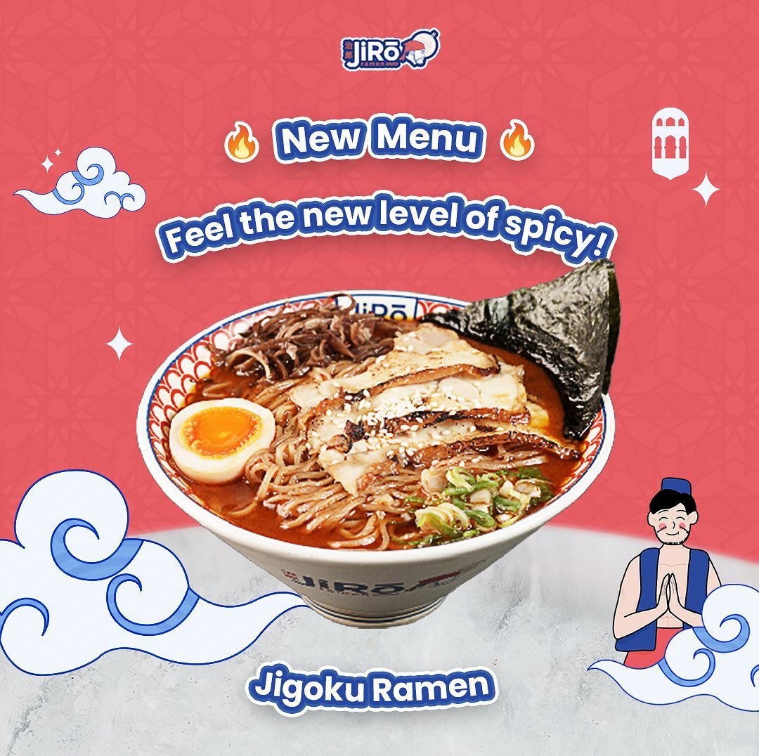 Jiro Ramen - Menu baru dari #BestRamenInTown 🌶🍜 Master... | Facebook