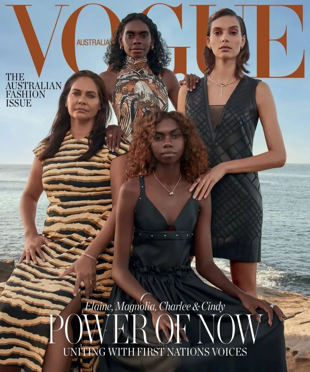 Tsehay Hawkins featured in Vogue Australia February 2022