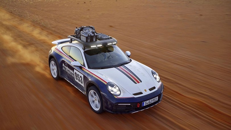 Beemax kit of Porsche 911 Carrera 3.2 4x4 Paris-Dakar winner