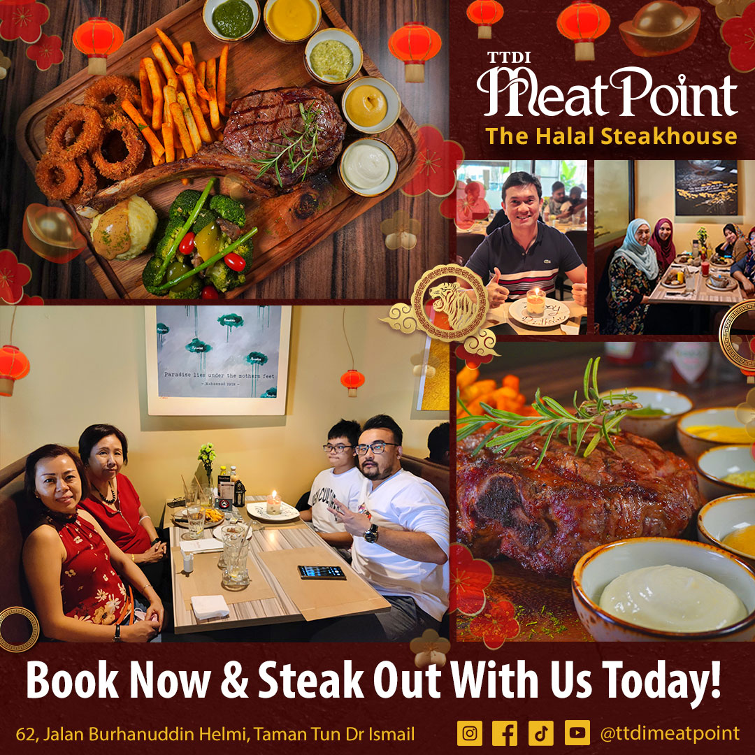 TTDI Meat Point Steakhouse - HUAT MESTI KUAT! 🔥🥩 Steak us out and ...