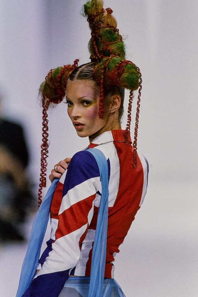 【激レア】John Galliano 半袖 カーディガン リボン size:M A look back: John Galliano spring 1993 ready to wear