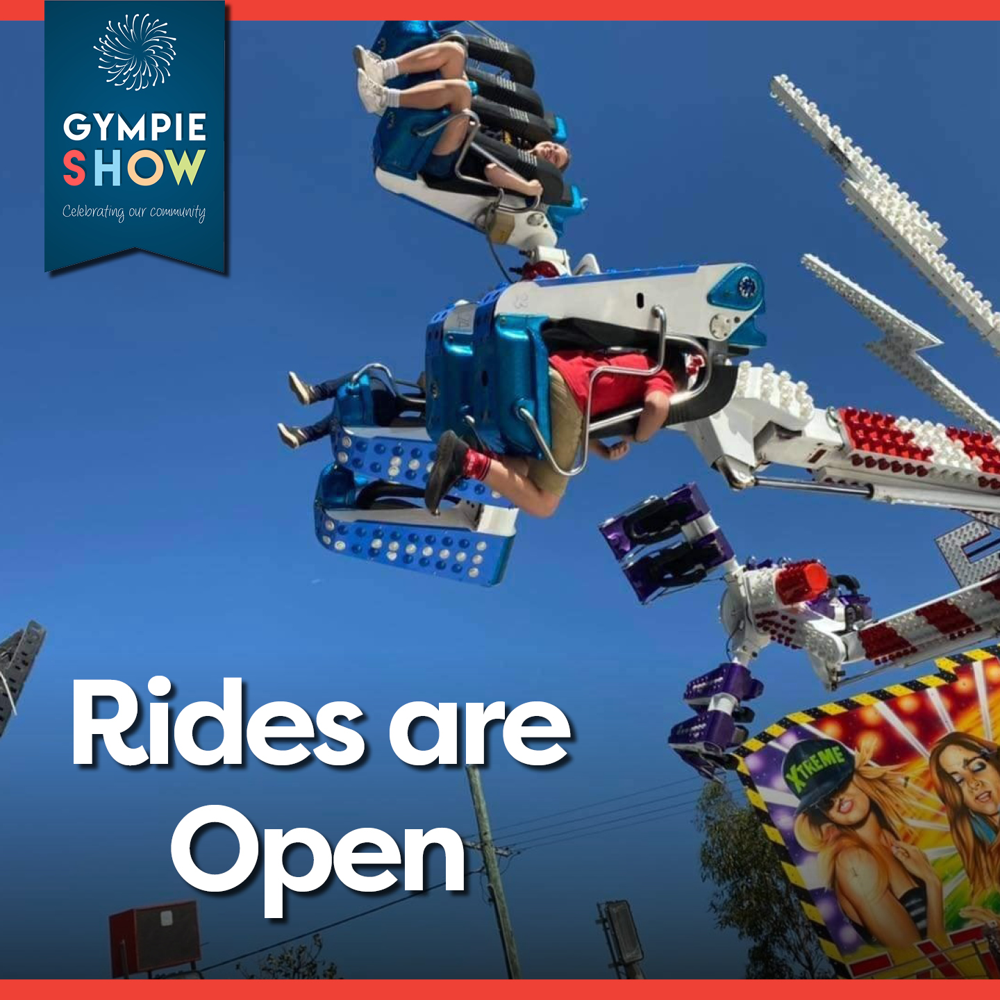 📢 RIDES ARE OPEN AND RUNNING! If... - Gympie District Show | Facebook