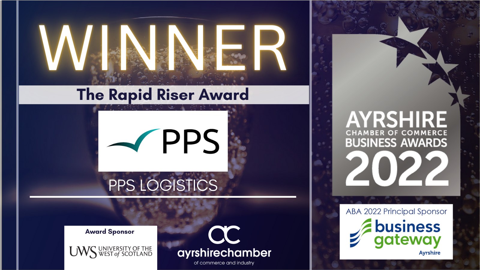 🌟 RAPID RISER AWARD 🌟... - Ayrshire Chamber of Commerce | Facebook
