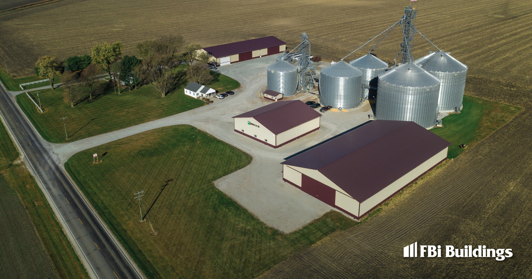 Now that’s a farm setup! Located in... - FBi Buildings, Inc.