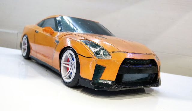 F1 Paper - Nissan R35 GT-R...
