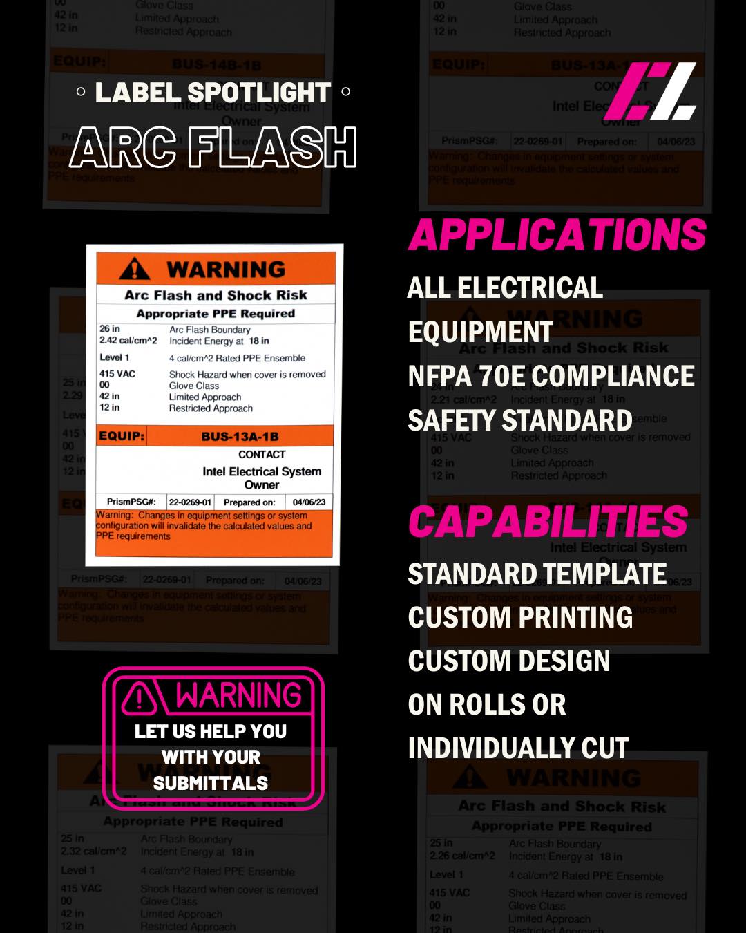 Construction Labels | Phoenix AZ