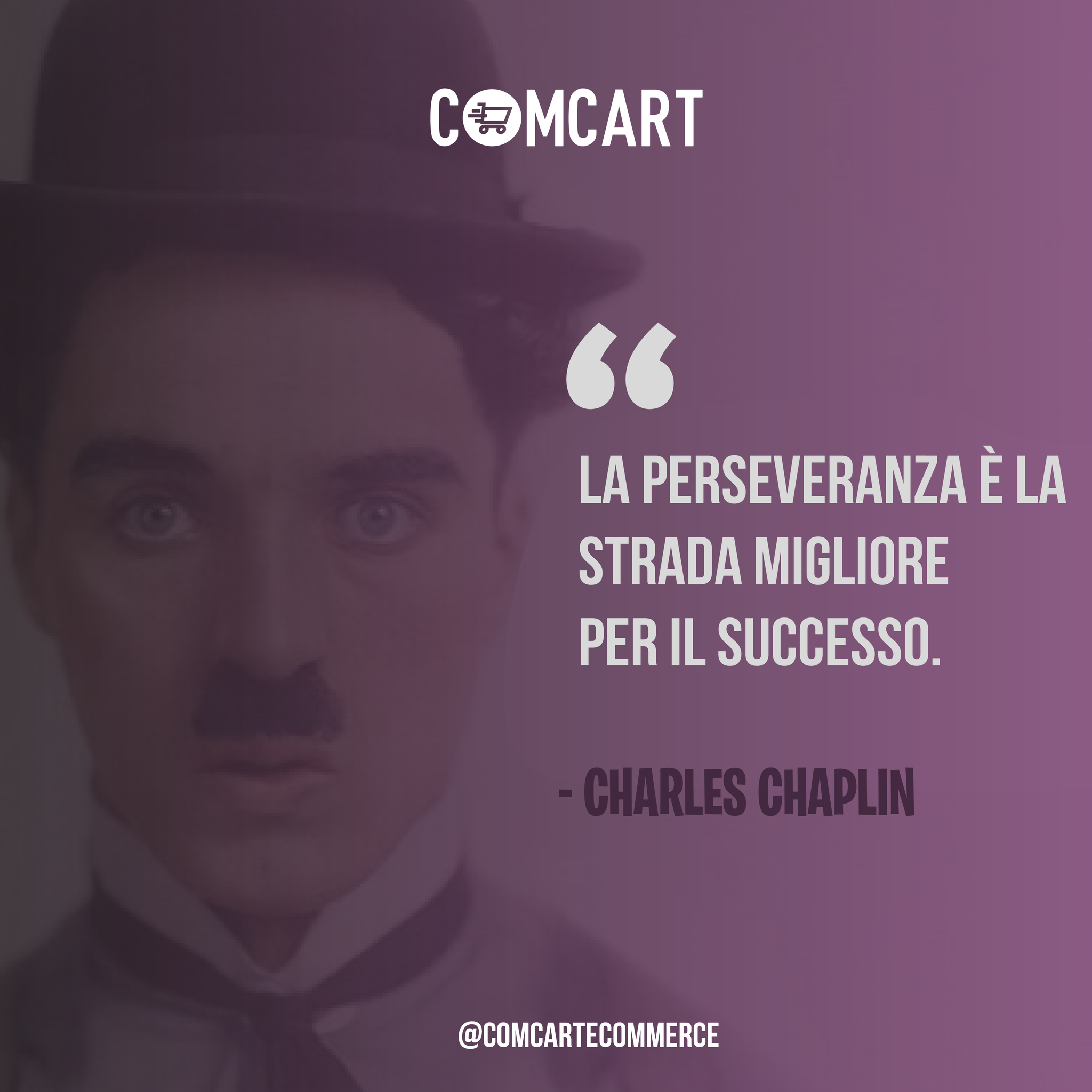 ComCart - 🎯 “La perseveranza è la strada migliore per il...
