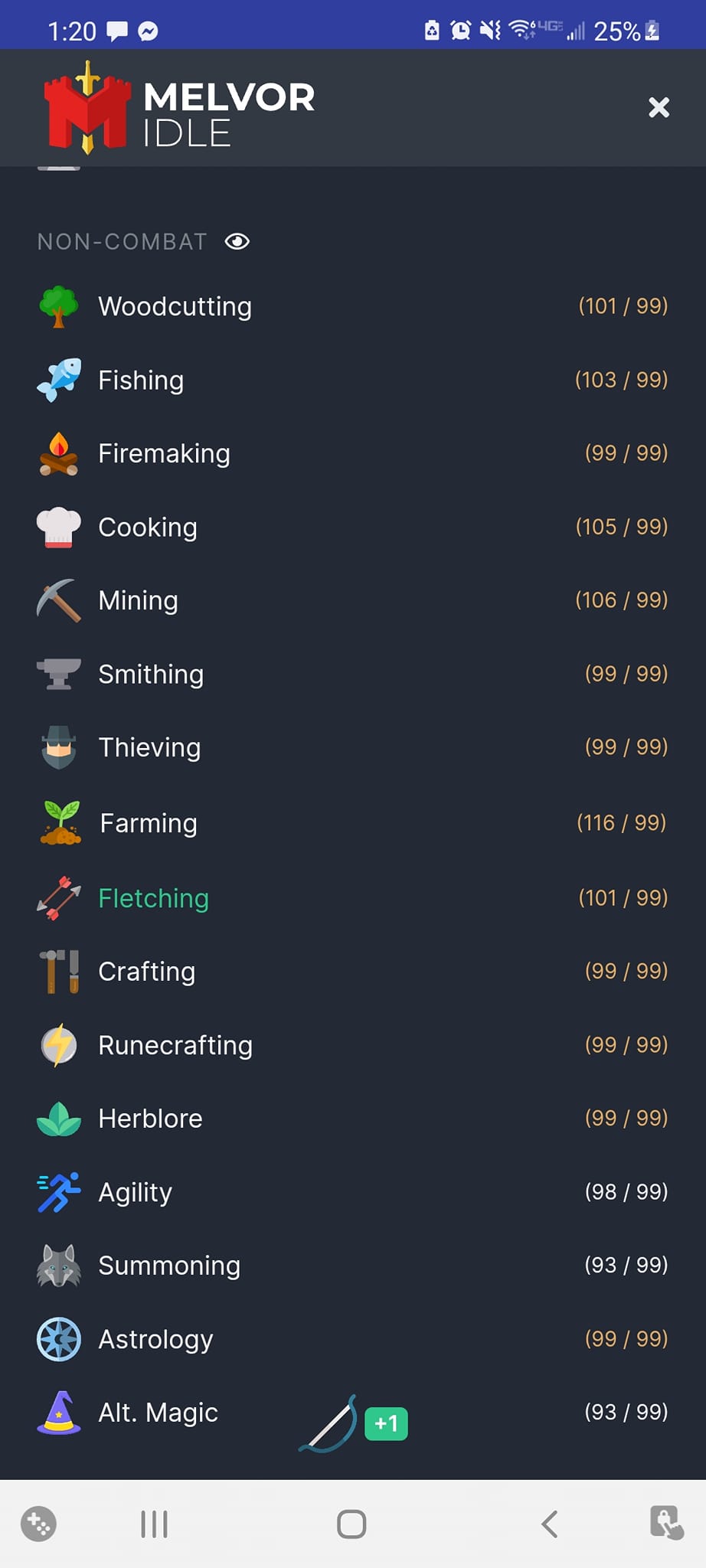 Melvor Ranged Training Guide