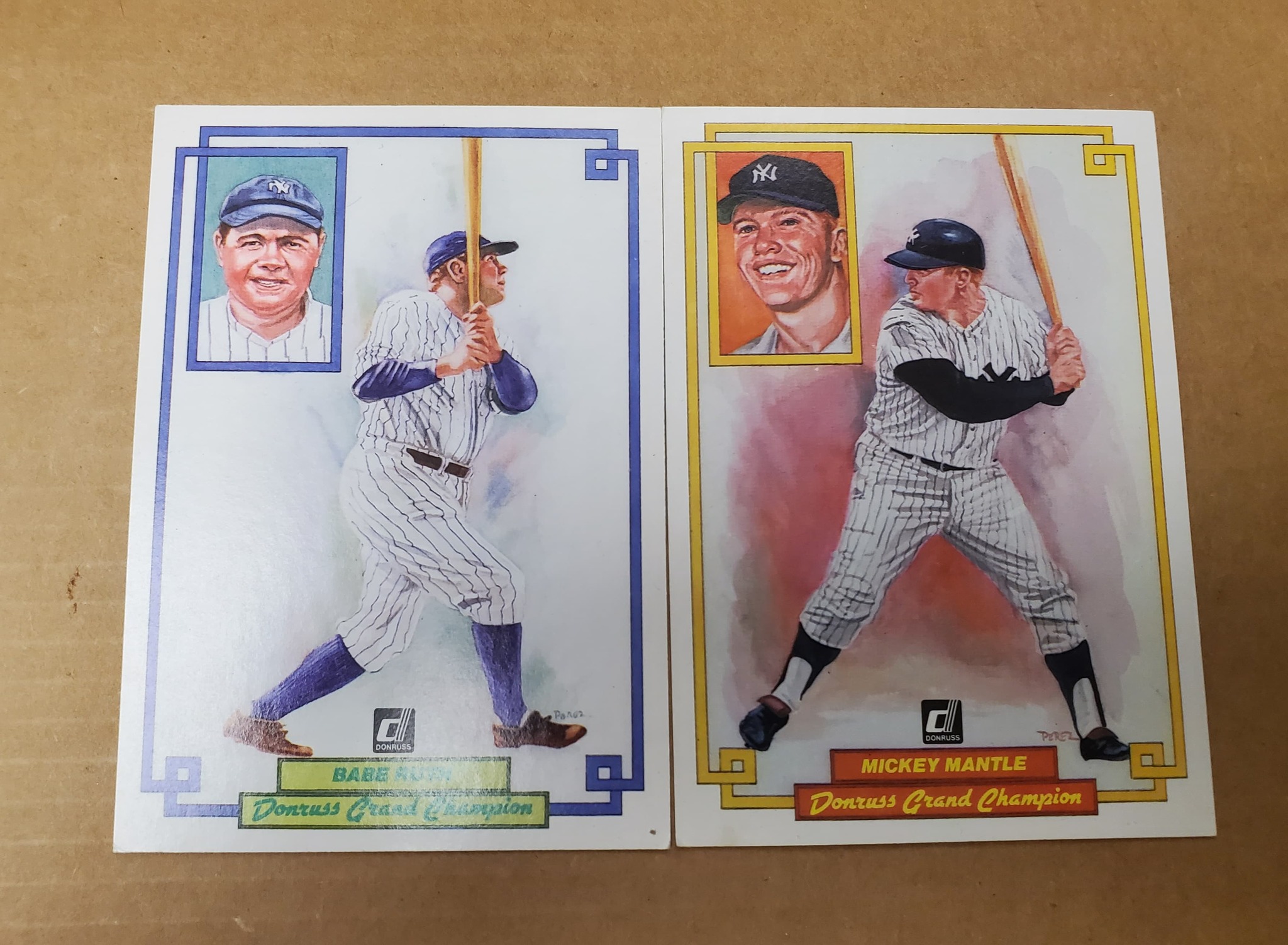 When baseball icons collide! ⭐⚾ These dual-signed 1994 Upper