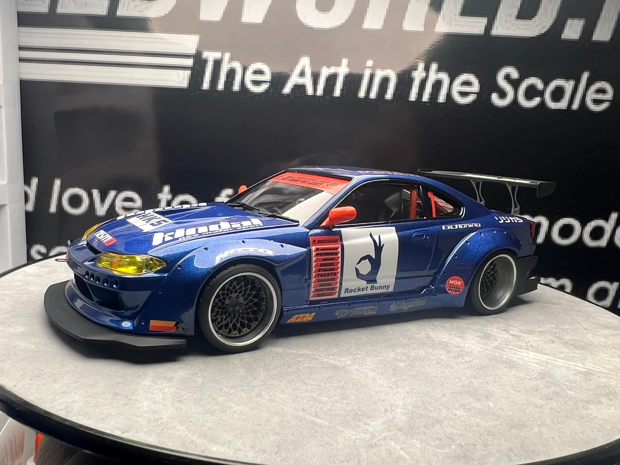Customized d-like s15 body and wheels