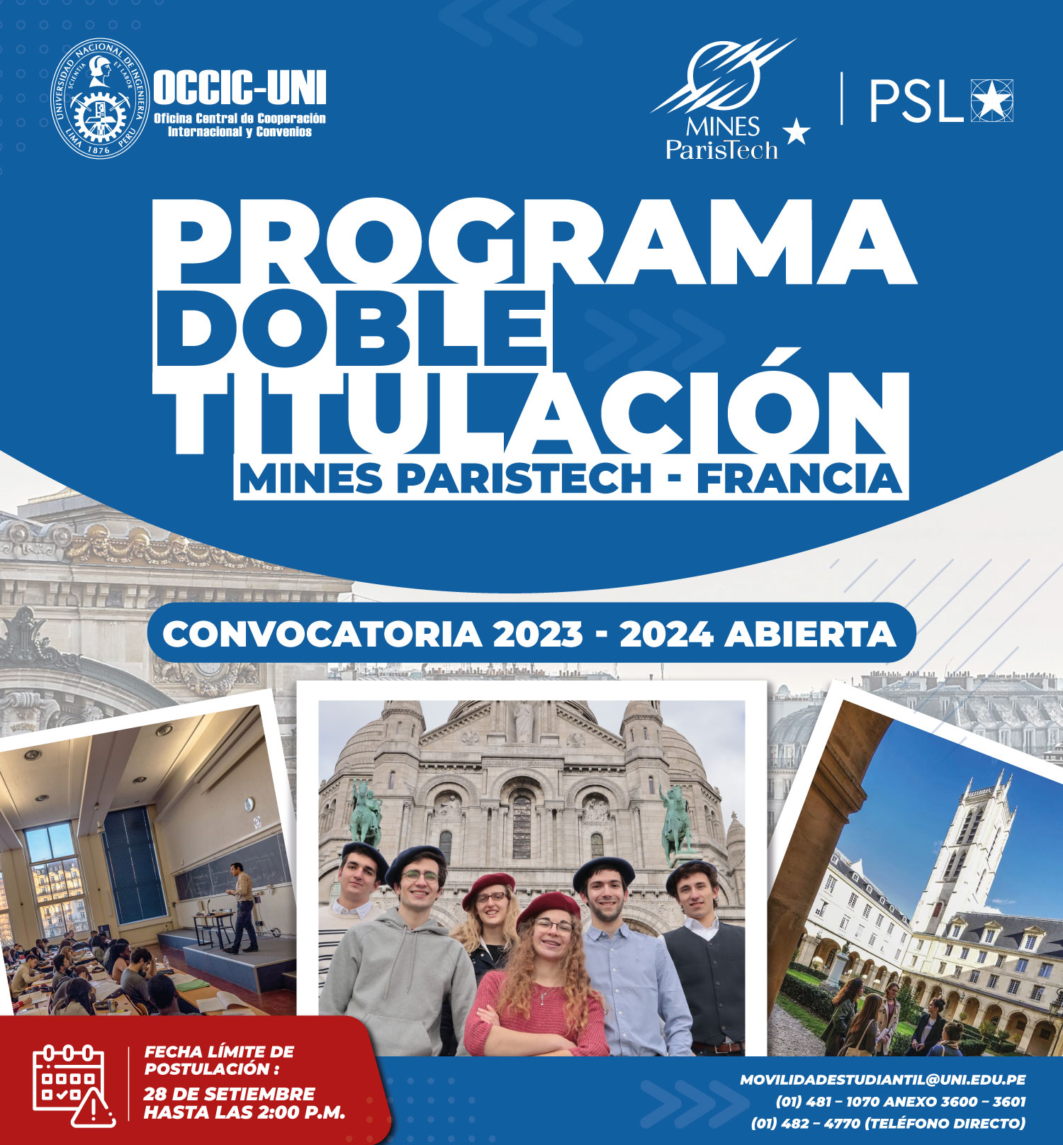 📣📣 ATENCIÓN #ComunidadUNI 📣📣 ⛔Le informamos que se aperturan las ...