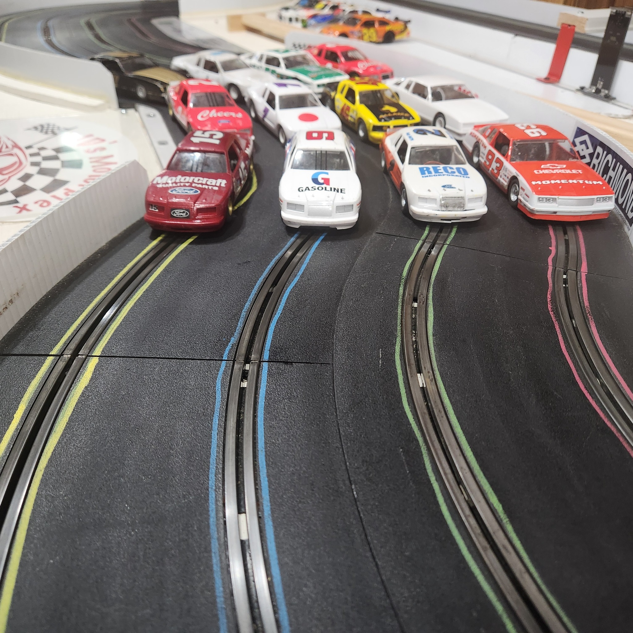 Stock Class cars at Wild Bill's Super Speedway