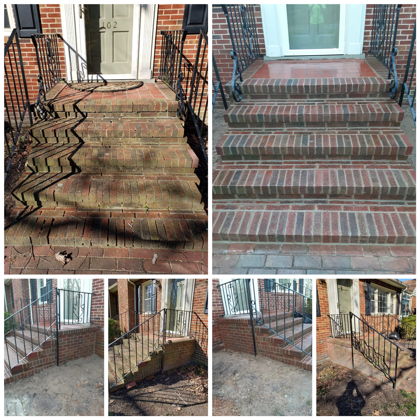 Step and stoop repair with an... - Gregory and Sons Masonry