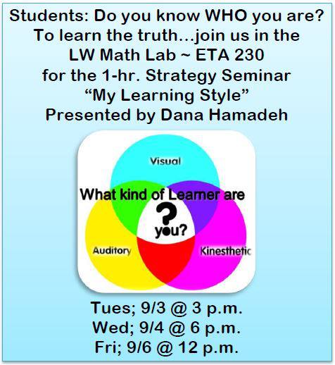 Today @ 3 p.m. in the Think... - SLC - Math Lab Lake Worth