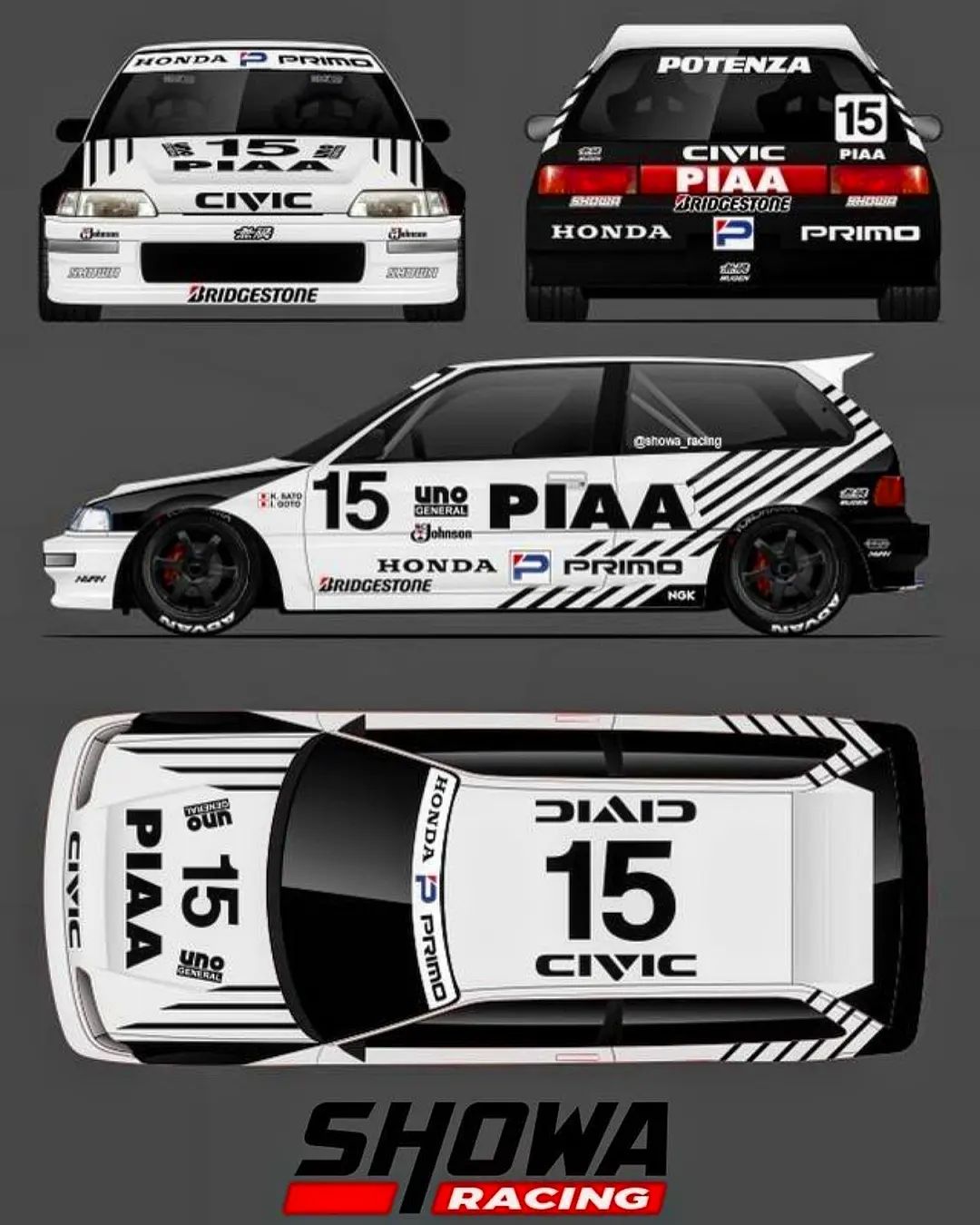 昭和 SHOWA RACING - COMING SOON..... TRIBUTE TO JTCC HONDA... | Facebook