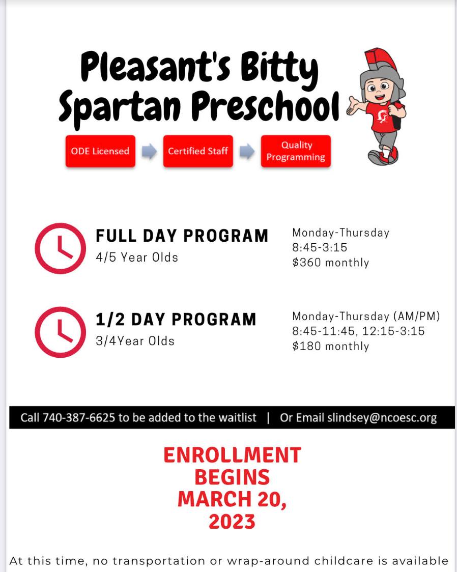 Pleasant Elementary Spartans