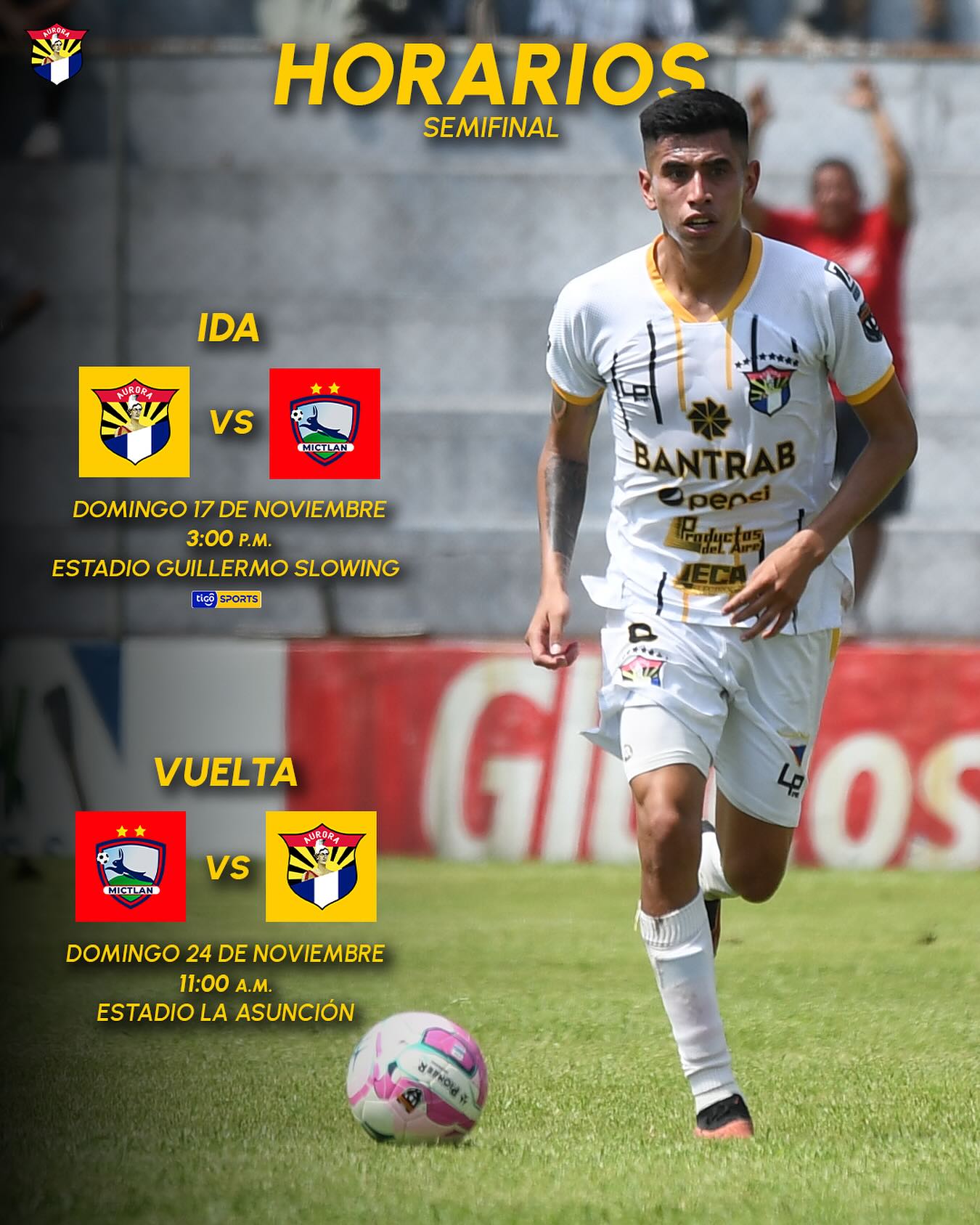 ¡DEFINIDA LA PROGRAMACIÓN! 🗓️... - Aurora FC - Oficial | Facebook