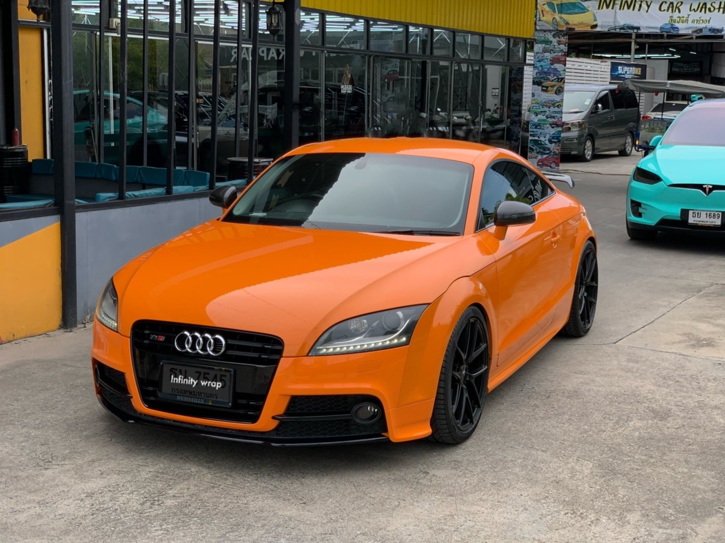 Audi TTS coupe ... - Infinity Car Wrap Studio