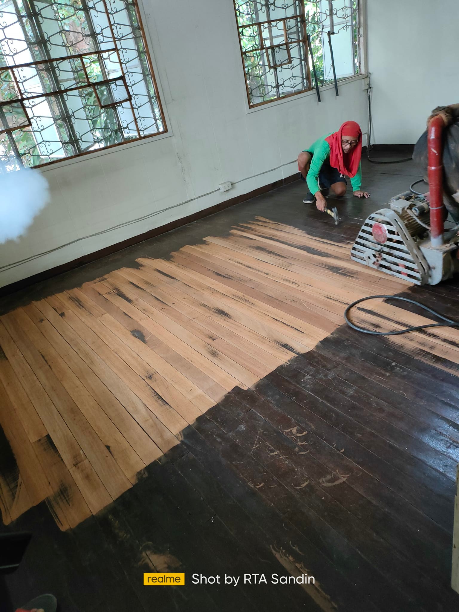 Done‼️ Resanding of T&G flooring... - RTA Sanding Service | Facebook