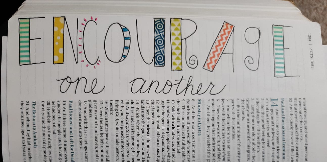 NickiCreates - I’m reading through Acts with my small group right now ...