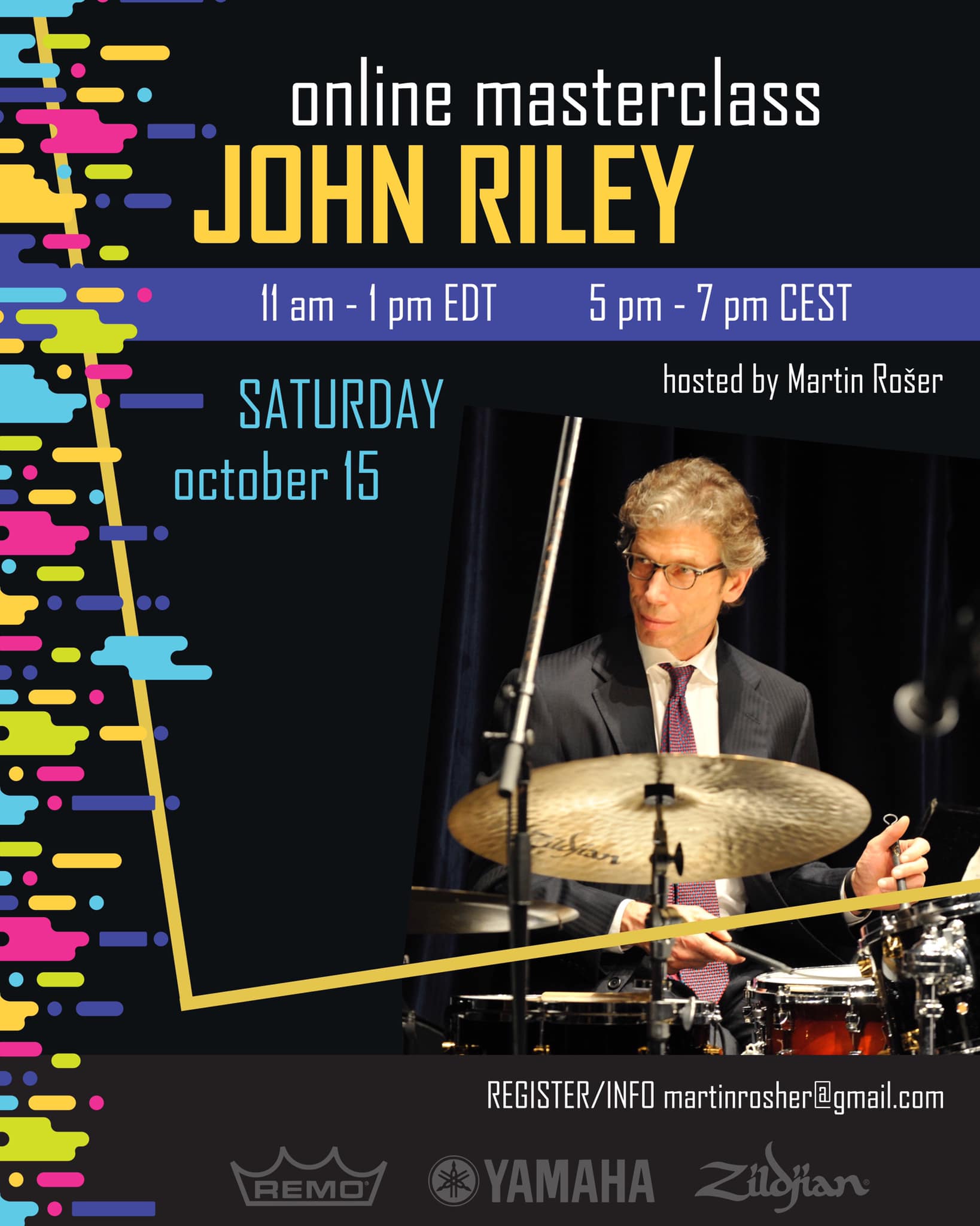 Martin Roser - musician, drummer, teacher