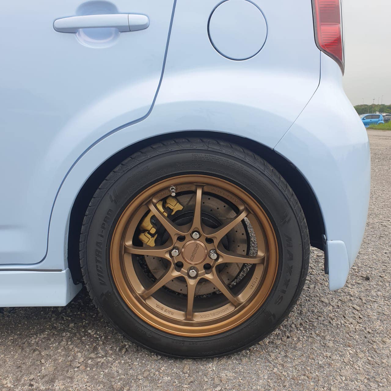 Upgrade brake depan