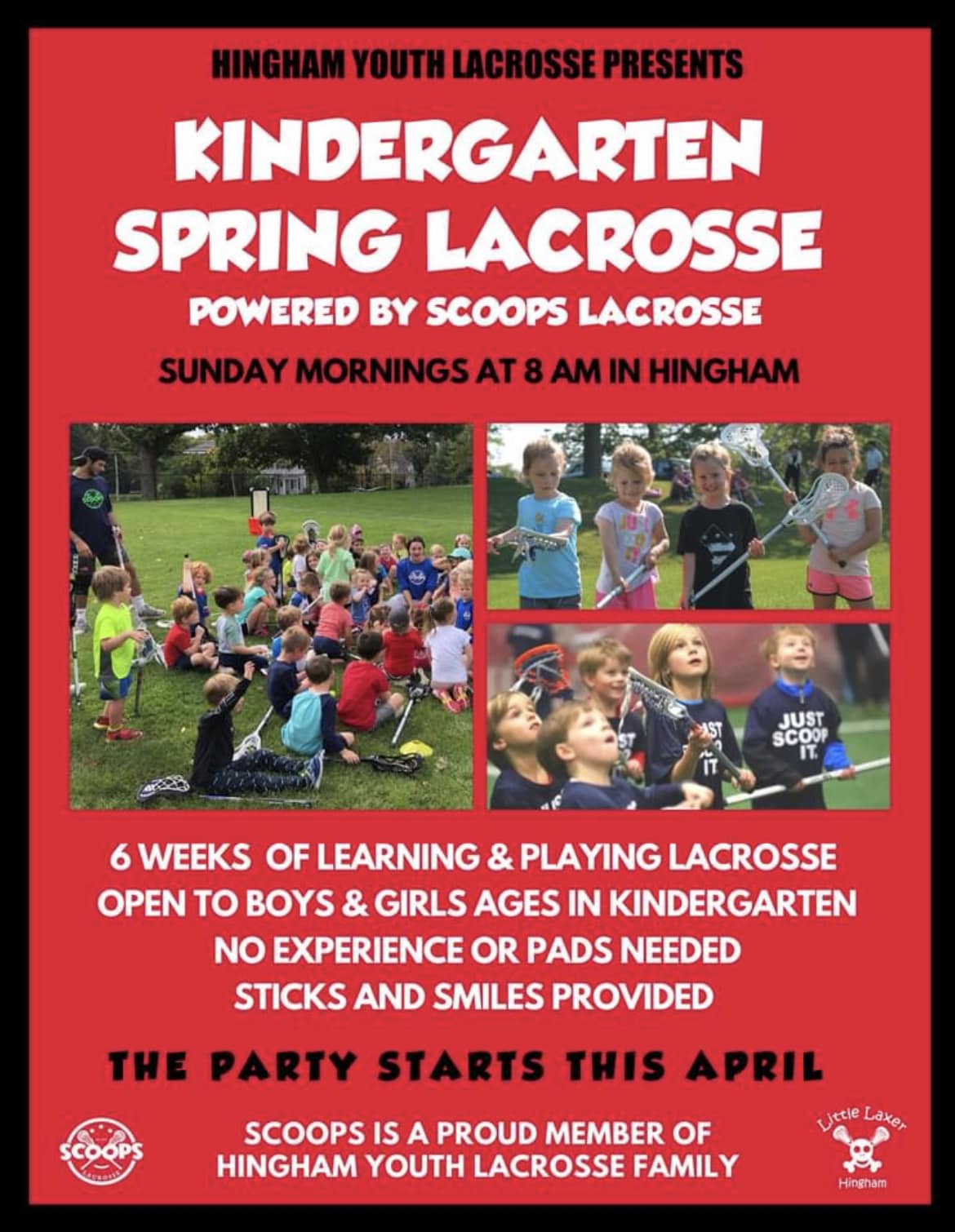 Hingham - Long Time Little Laxer Coach Tucker Radebaugh( far right ...