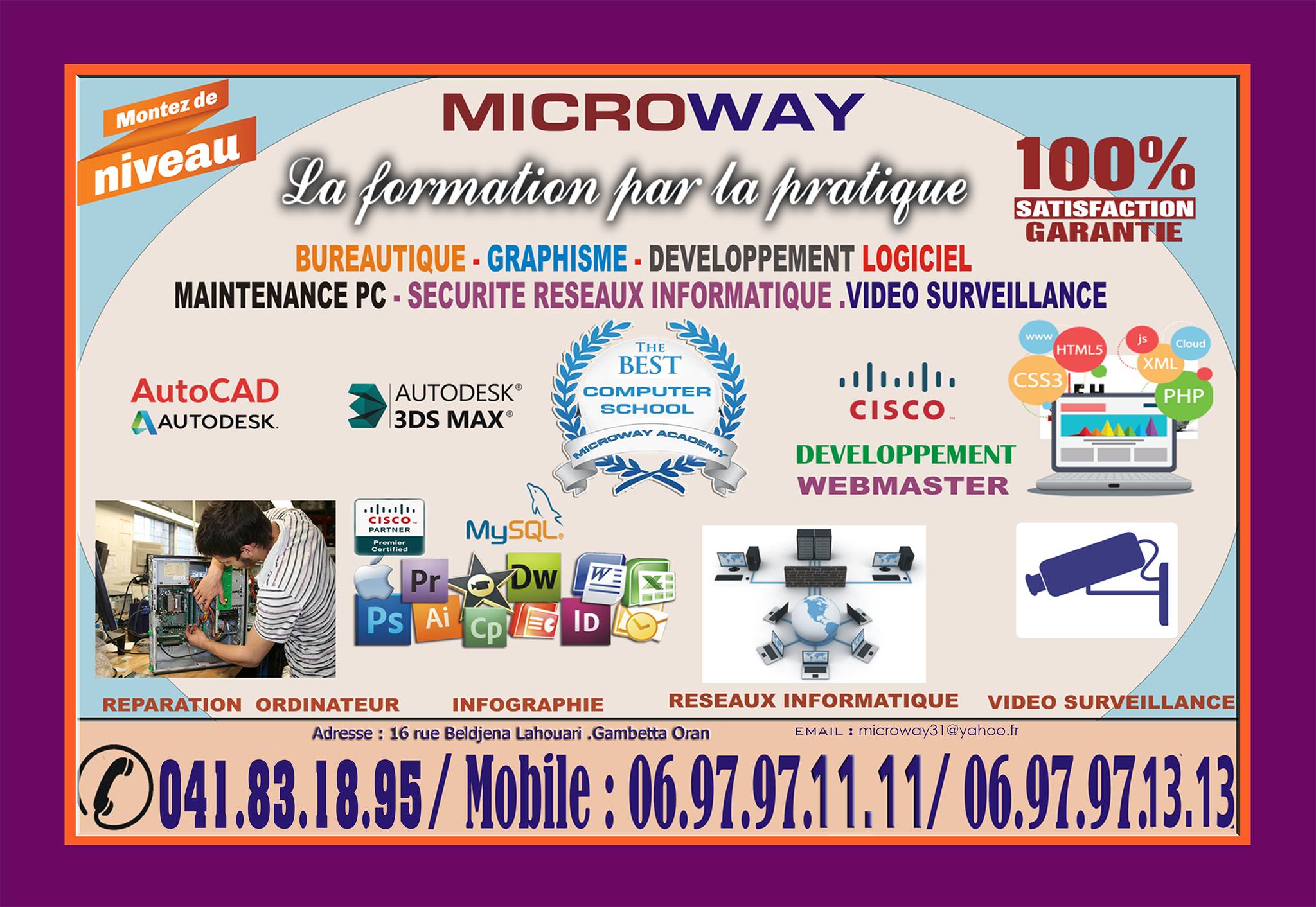 Microway school computer science | Oran