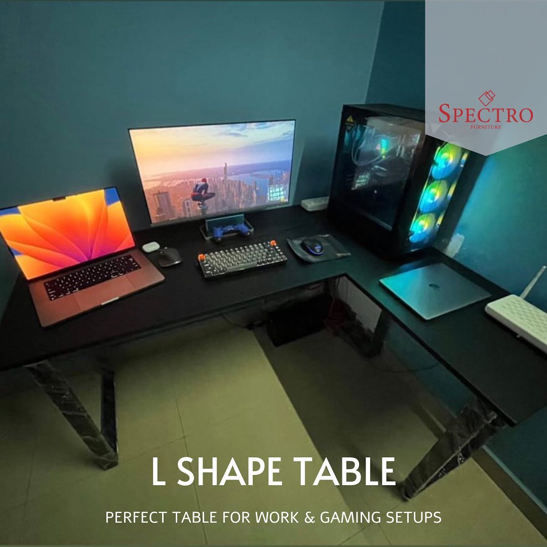 Spectro L Shape table is the ideal... - Spectro Furniture