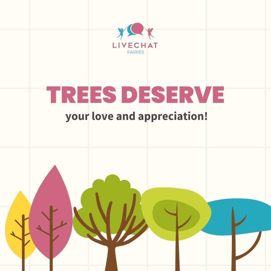 Did you know that trees help secure... - Live Chat Fairies