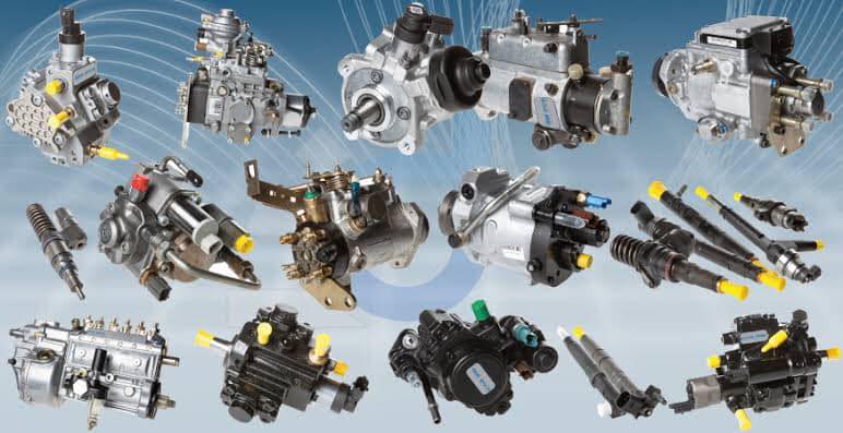Repair of injector pump nozzles and turbo