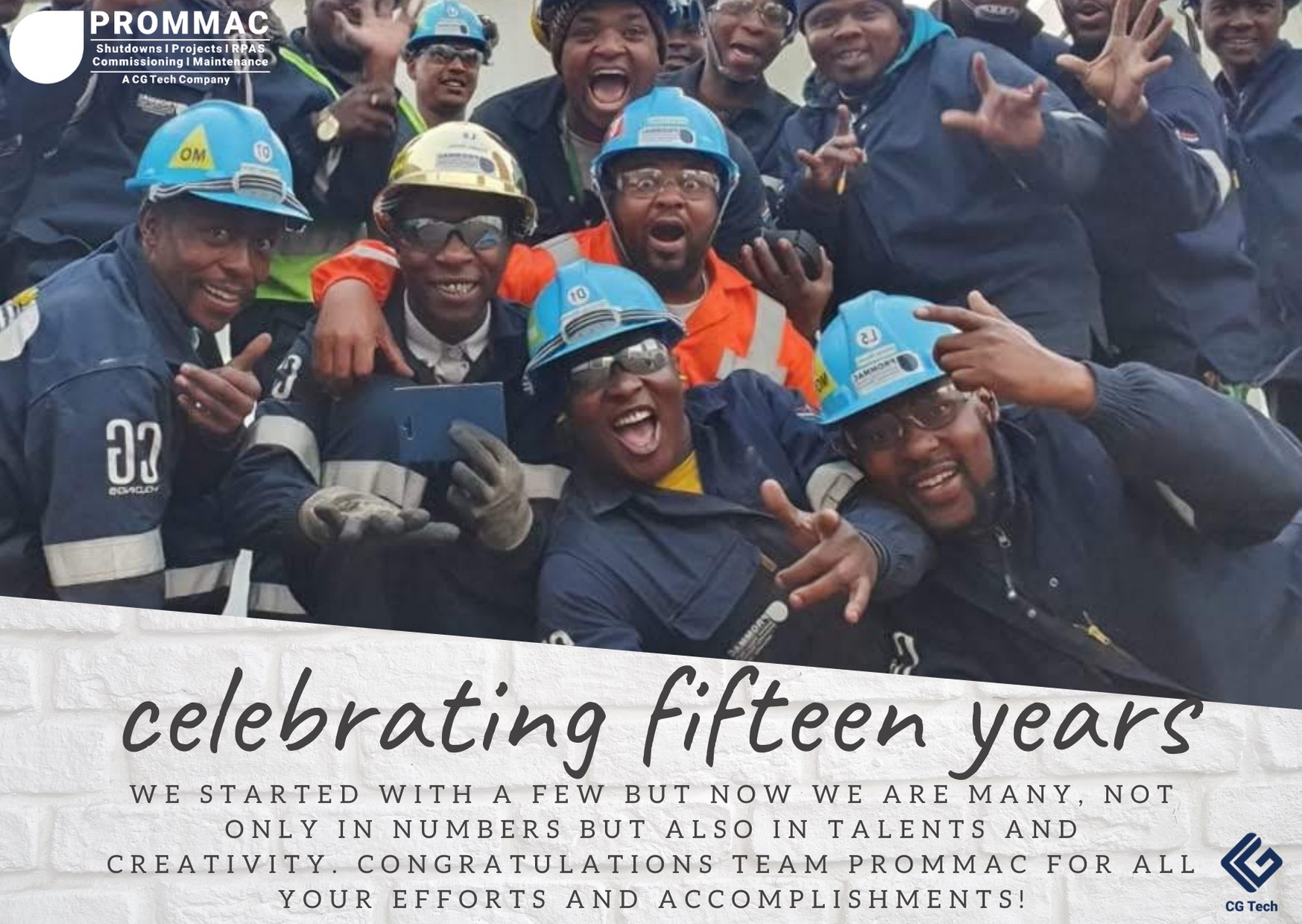 Prommac PTY LTD - Today, we celebrate Prommac's 15th...