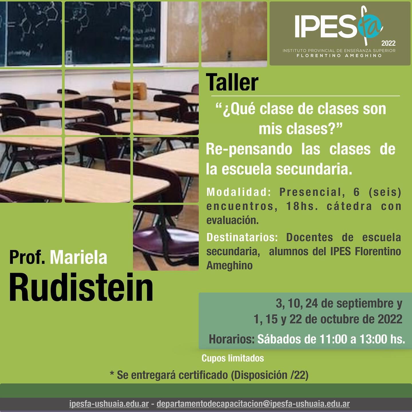Taller “¿Qué clase de clases... - IPES FA Comunidad Educativa | Facebook