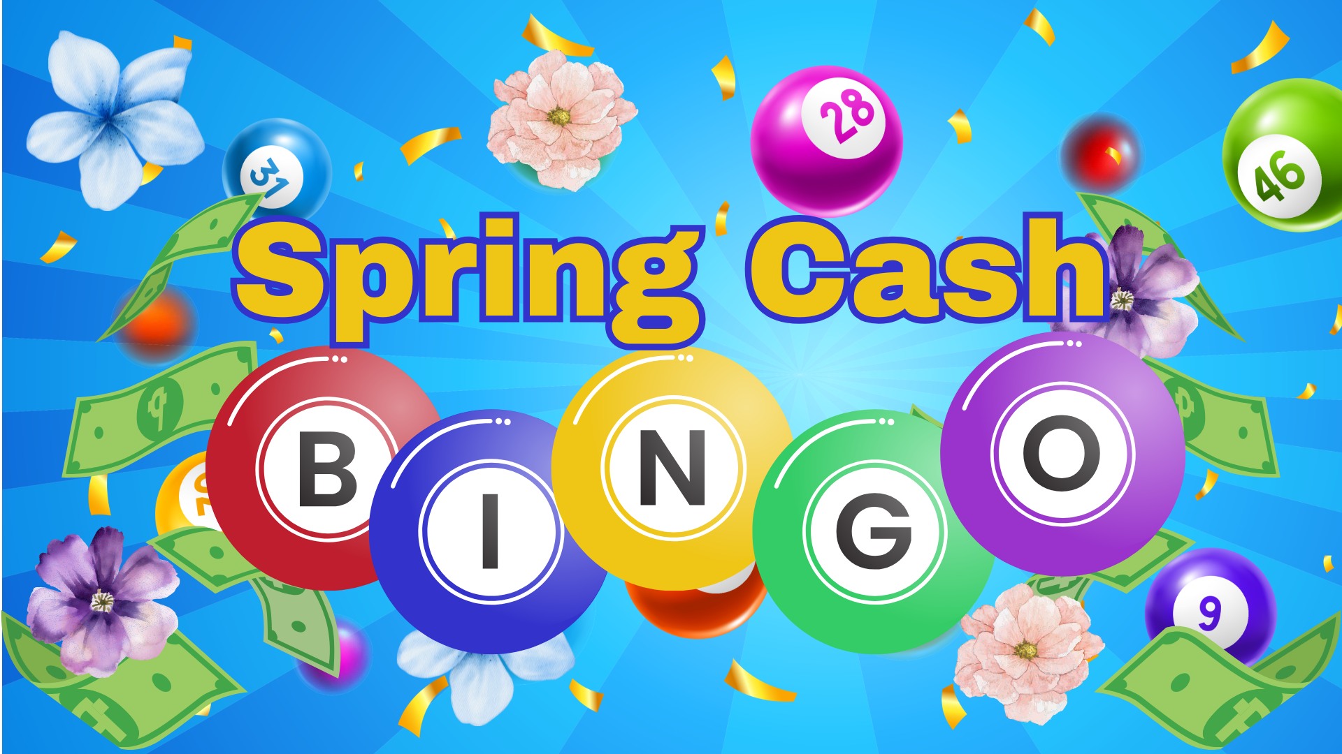 Spring Cash Bingo