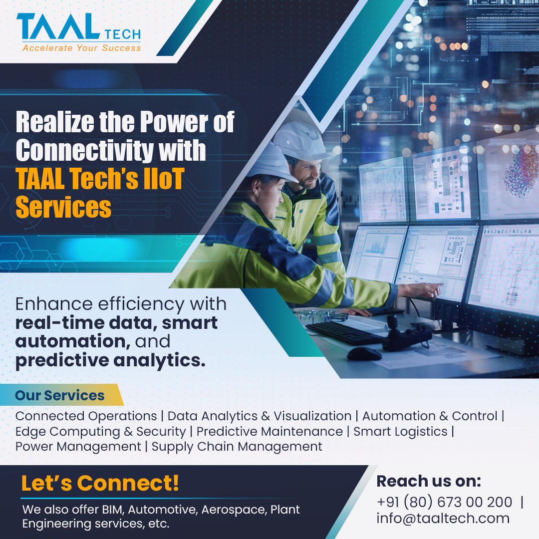 TAAL Tech - Our end-to-end IIoT services enable seamless... | Facebook