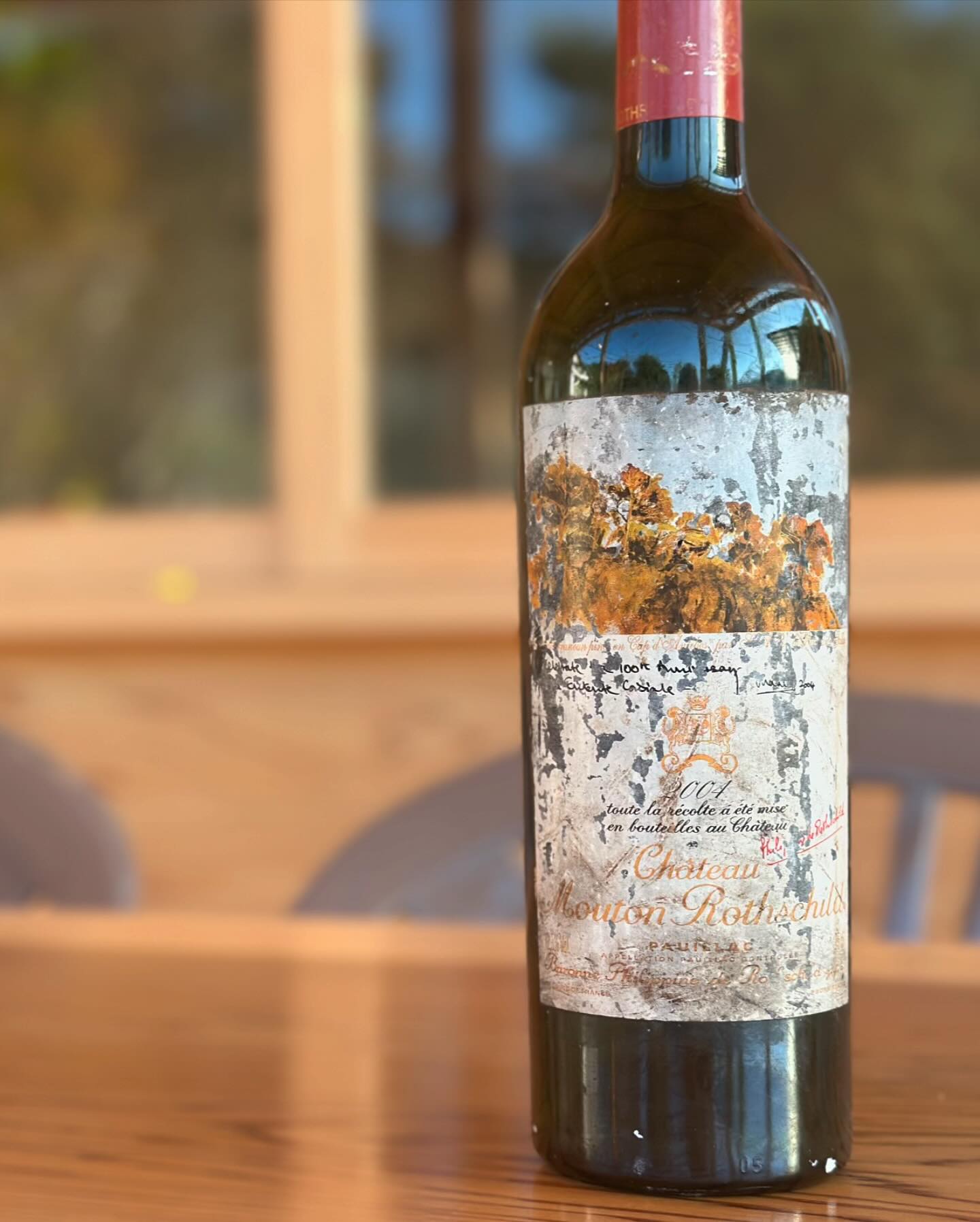 2004年ChateauMoutonRothschild2004 ヴィンテージ（シャトー ムートン 