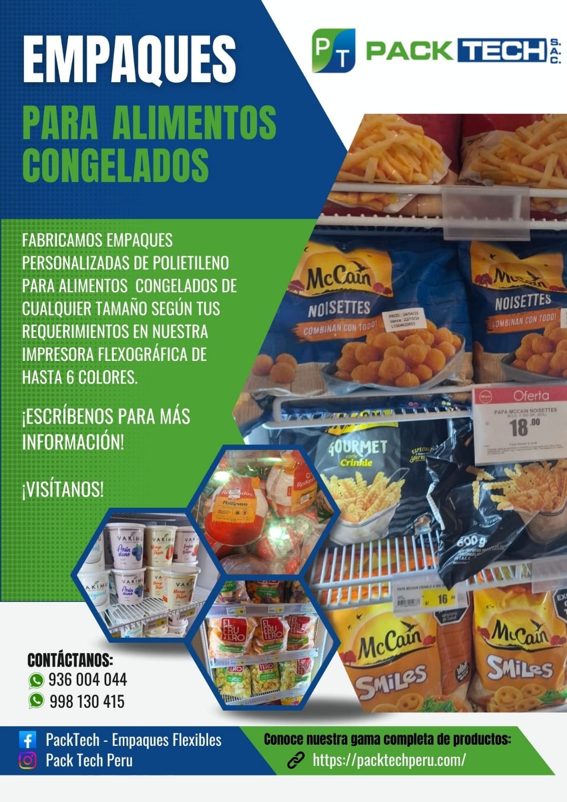 PackTech - Empaques Flexibles | Lima