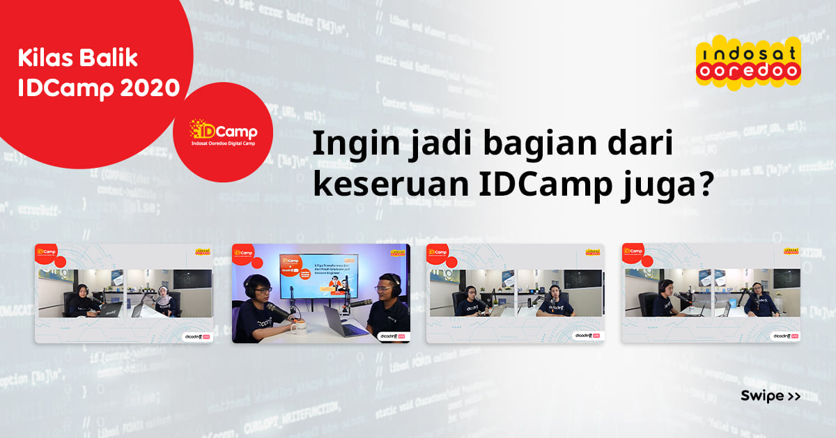 IDCamp Indosat Ooredoo... - IDCamp Indosat Ooredoo Hutchison