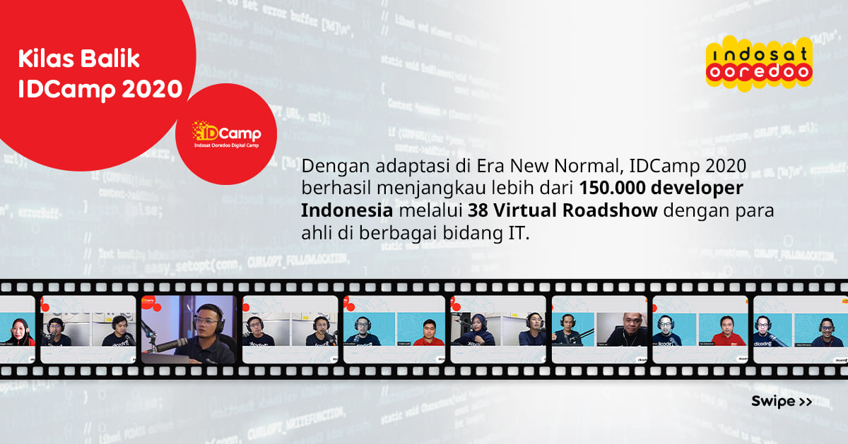 Siapa yang selalu hadir... - IDCamp Indosat Ooredoo Hutchison | Facebook