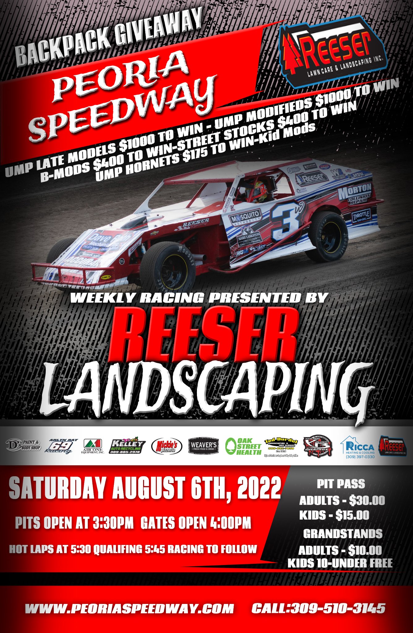 Peoria Speedway Kids Mods