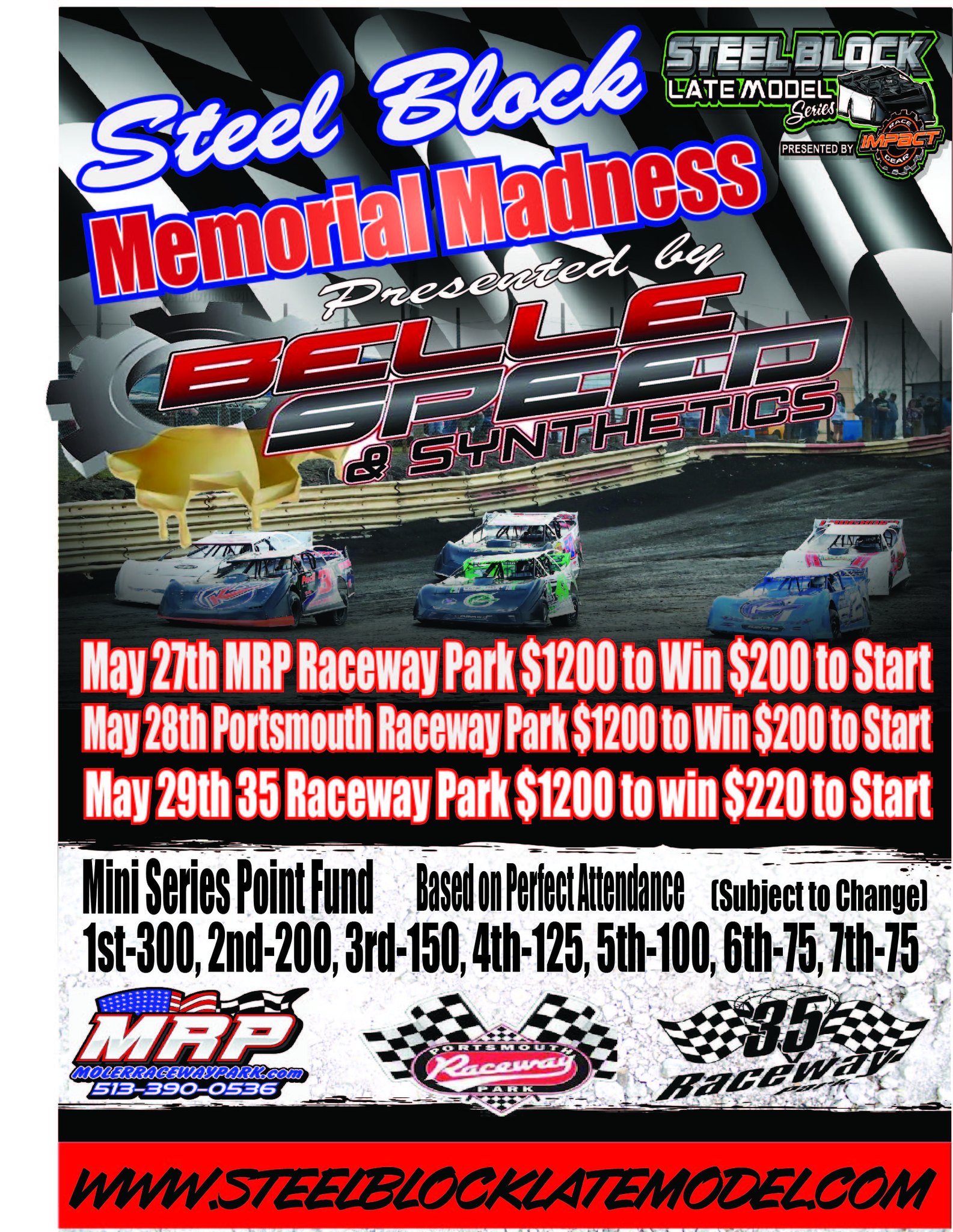 Racers In Christ Steel Block Dirt Track Show