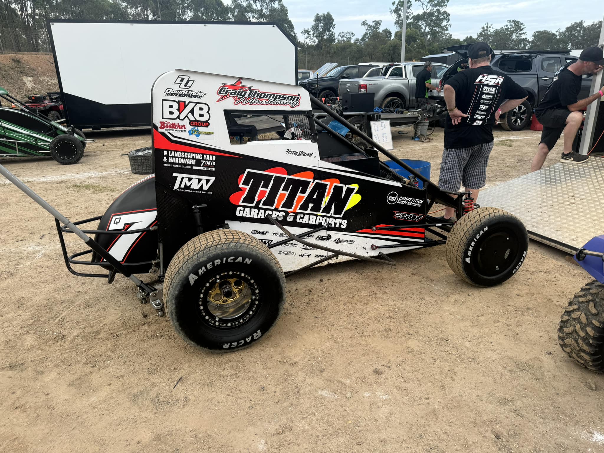 Hot Laps complete here at McCosker... - Harry Stewart Racing