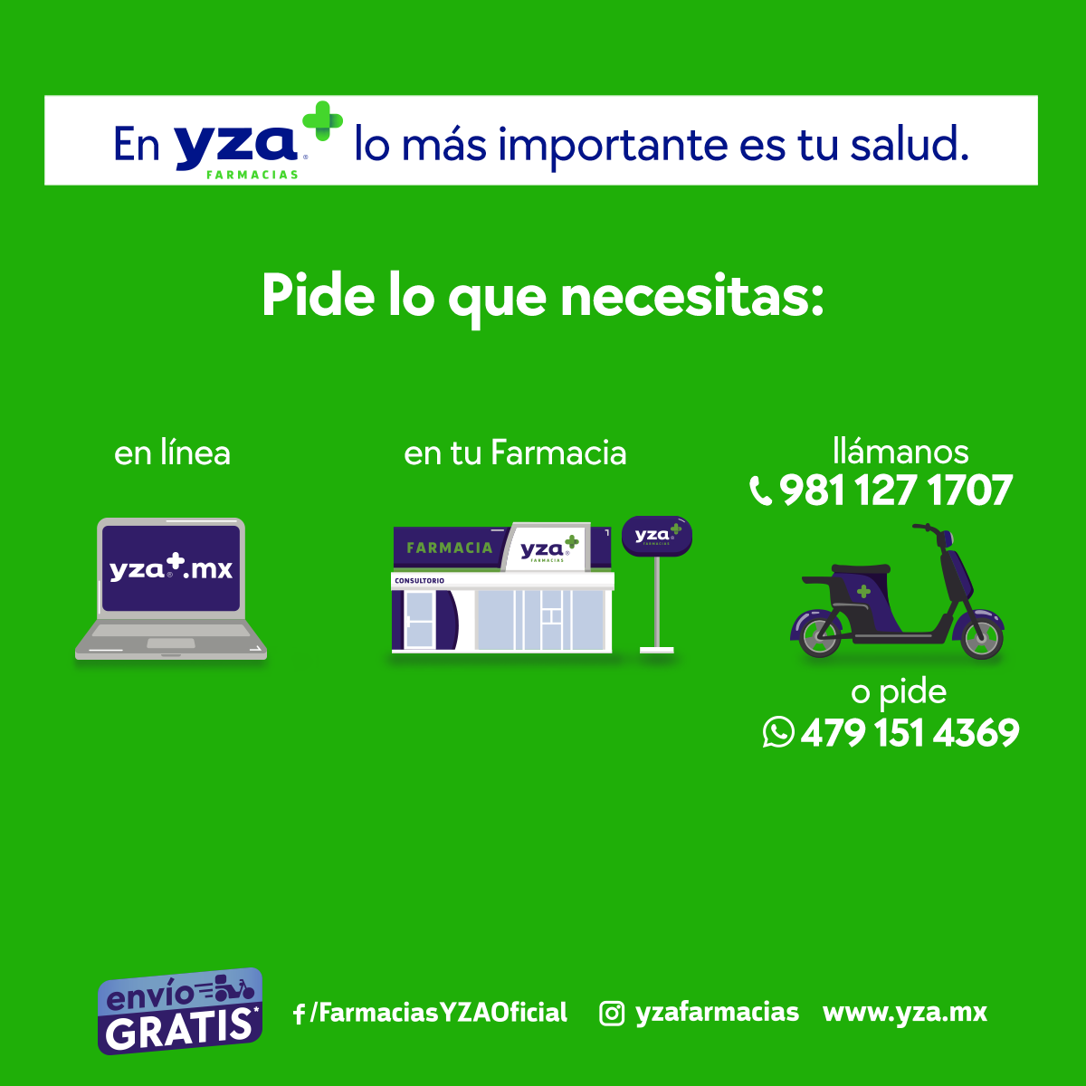 🟢 En Farmacias Yza lo mas importante es... - Tribuna Campeche