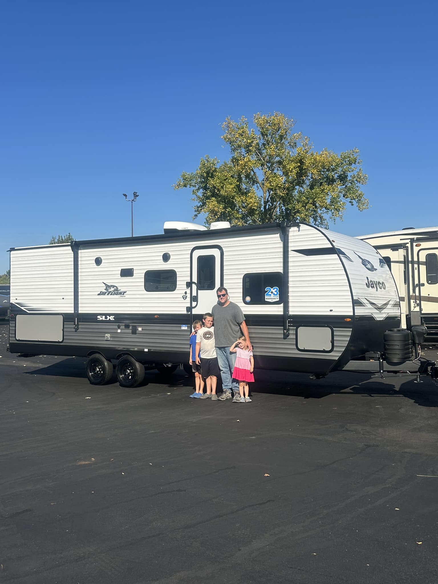 RV - Thank you to the Huber family from Coleman, MI for choosing RV ...
