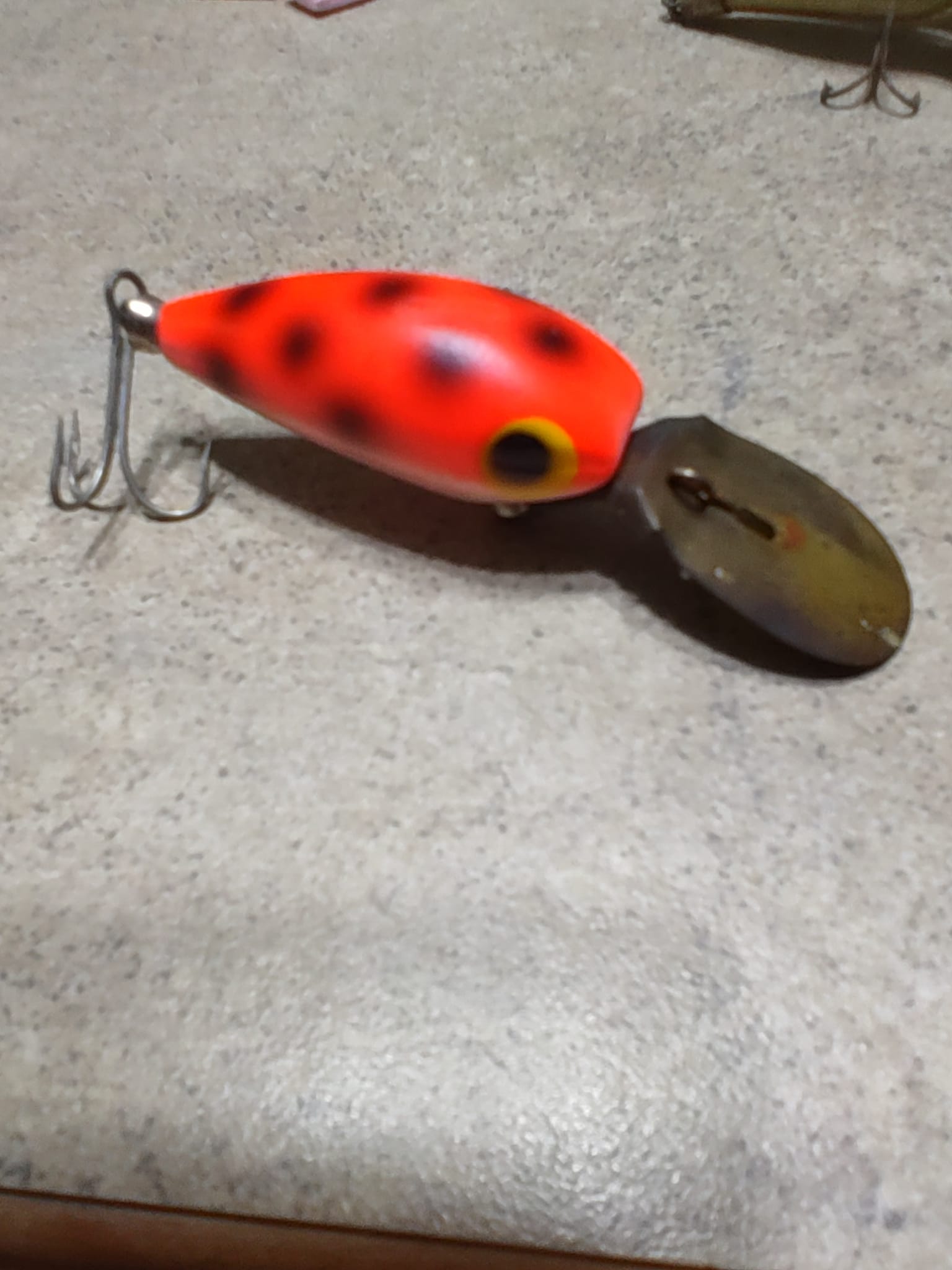Heddon SOS 160 antique fishing lure history