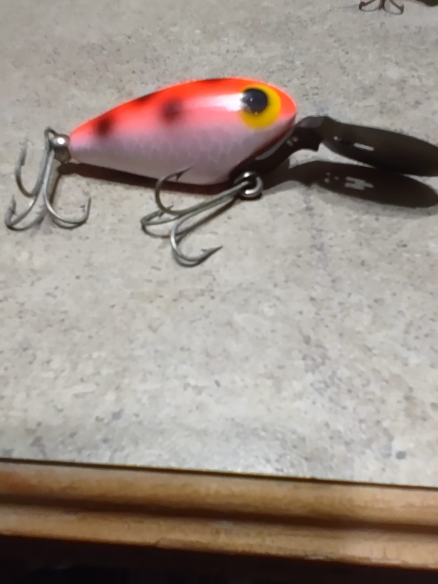 Heddon SOS 160 antique fishing lure history