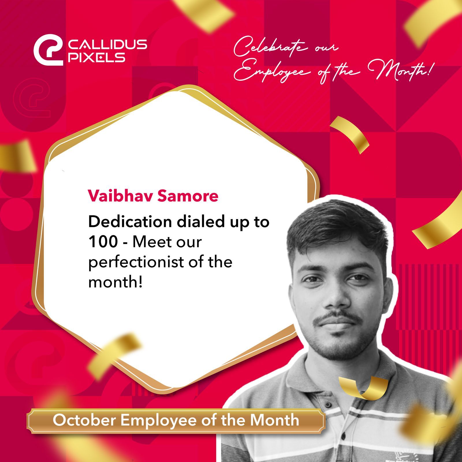 Callidus - 🌟 Congratulations to our October Employee of the Month ...