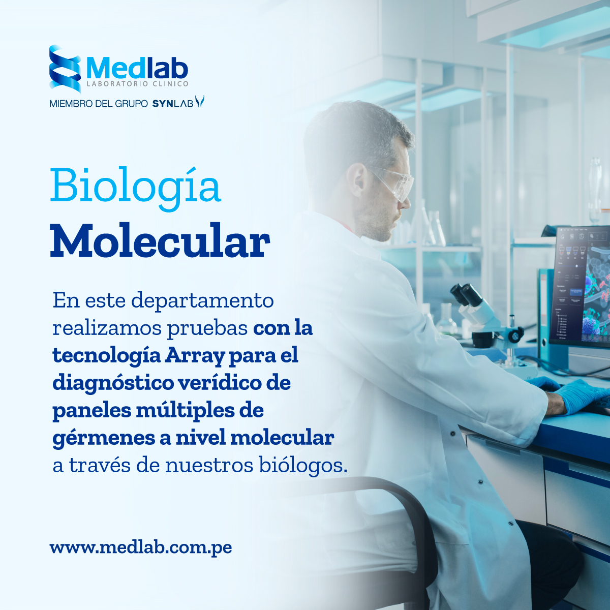 Medlab Perú - En nuestros modernos laboratorios de biología molecular ...